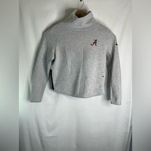 Nike Alabama Crimson Tide Therma Flex Pullover Turtleneck Women's M Grey GHG5